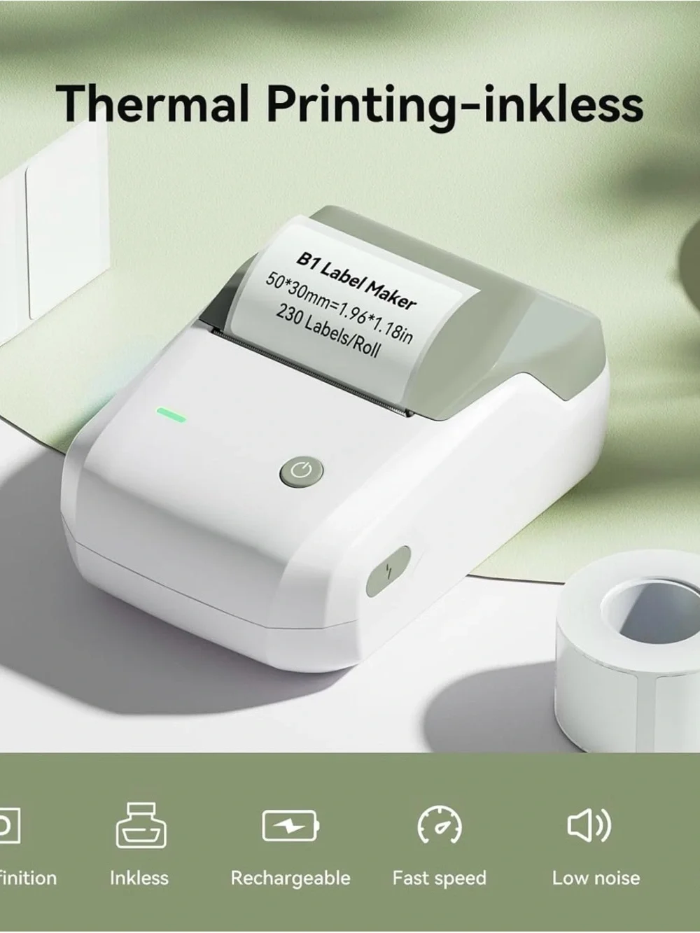 B1 Label Maker - Green